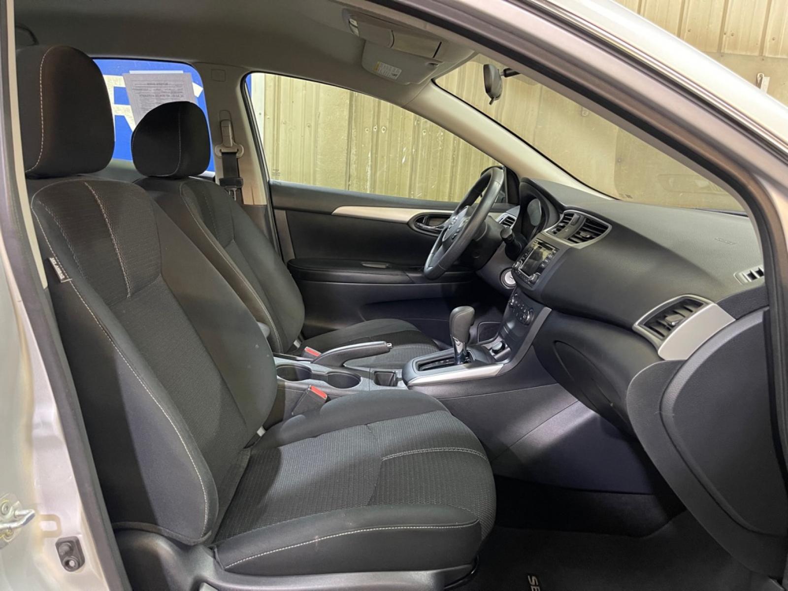 2018 SILVER NISSAN SENTRA S (3N1AB7AP5JY) with an 1.8L engine, Continuously Variable transmission, located at 2525 S. Cushman, Fairbanks, AK, 99701, (907) 452-5707, 64.824036, -147.712311 - Photo#3