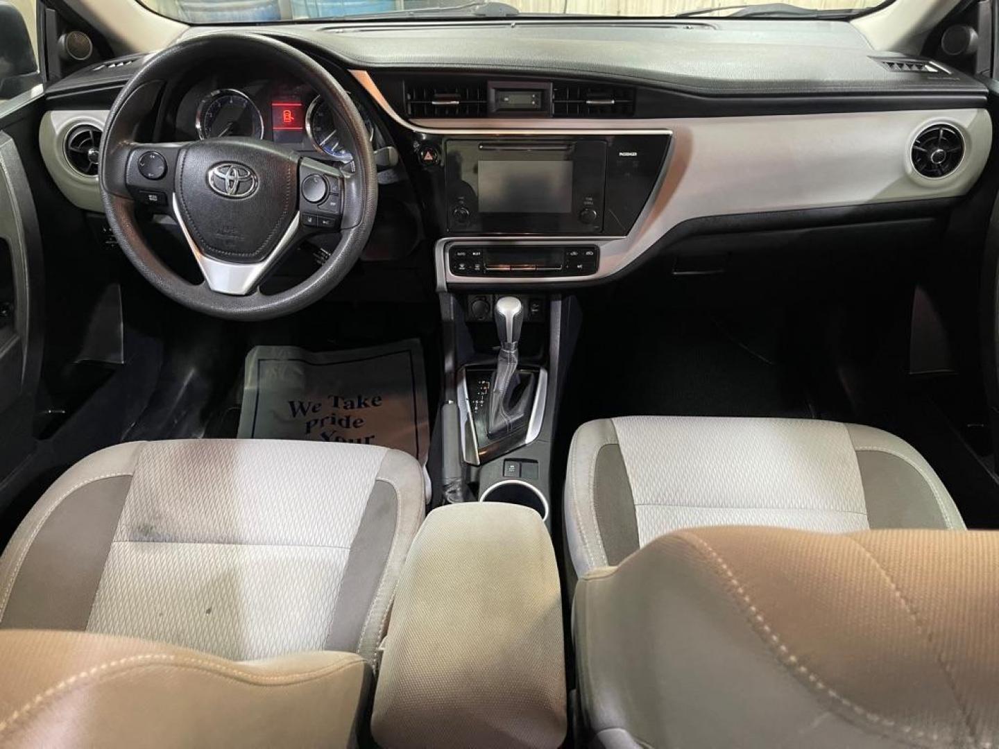 2017 GRAY TOYOTA COROLLA L (2T1BURHE1HC) with an 1.8L engine, Continuously Variable transmission, located at 2525 S. Cushman, Fairbanks, AK, 99701, (907) 452-5707, 64.824036, -147.712311 - Photo#5