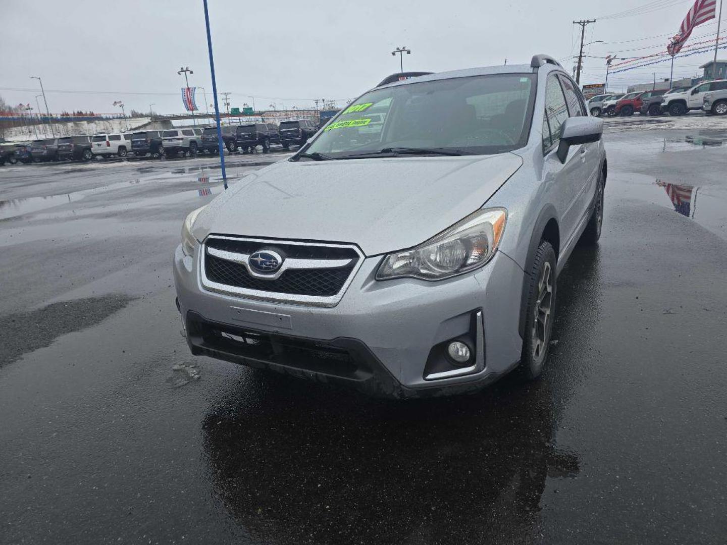 2017 SILVER SUBARU CROSSTREK PREMIUM (JF2GPABC7HH) with an 2.0L engine, Automatic transmission, located at 2525 S. Cushman, Fairbanks, AK, 99701, (907) 452-5707, 64.824036, -147.712311 - Photo#0