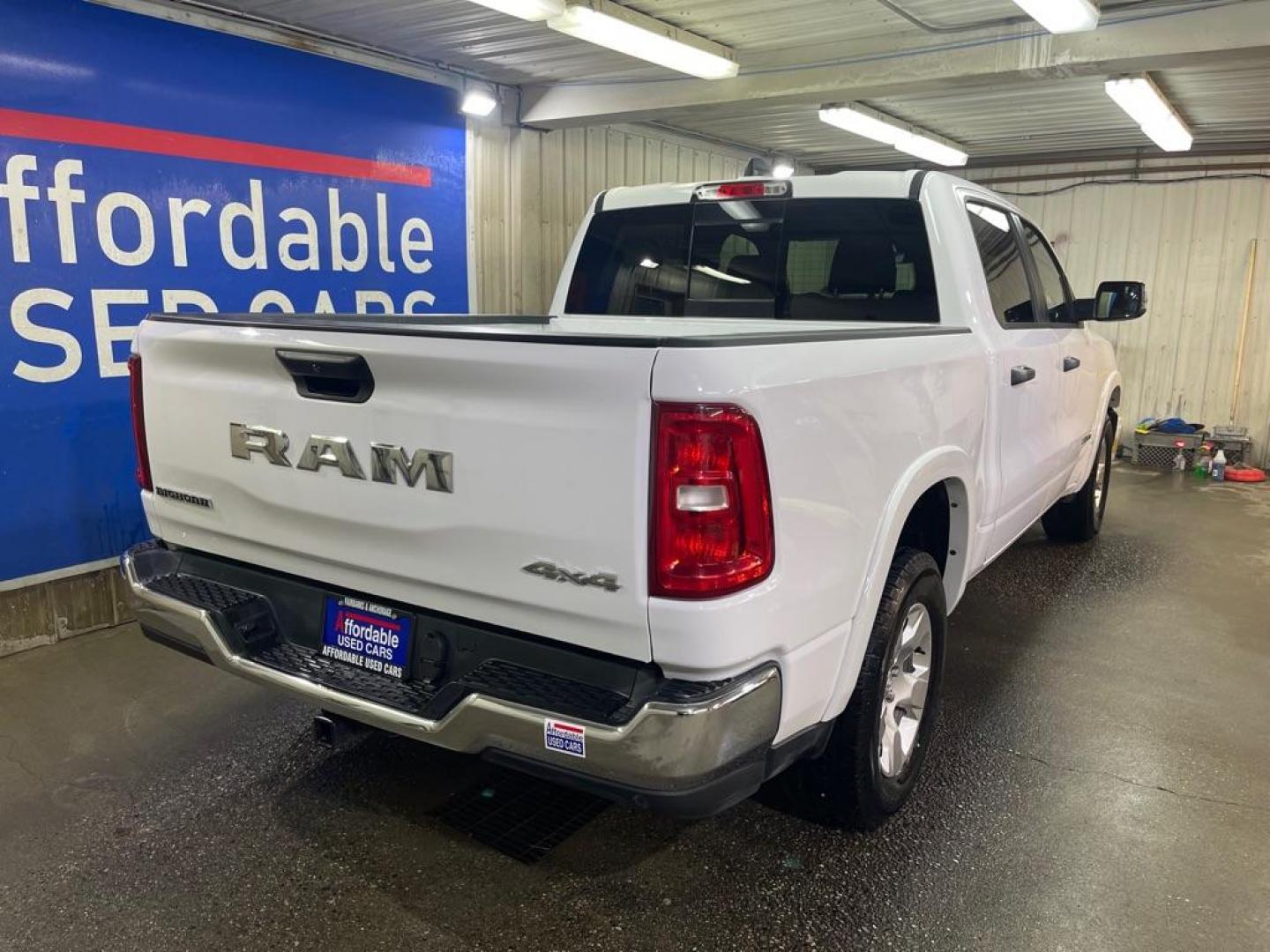 2025 WHITE RAM 1500 BIG HORN/LONE STAR (1C6RRFFG9SN) with an 3.6L engine, Automatic transmission, located at 2525 S. Cushman, Fairbanks, AK, 99701, (907) 452-5707, 64.824036, -147.712311 - Photo#2