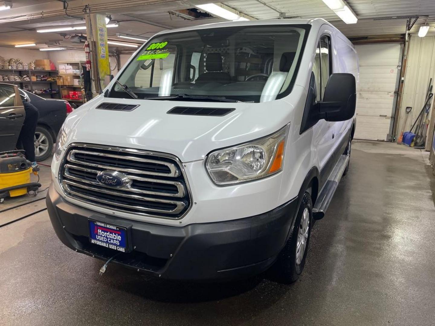 2019 WHITE FORD TRANSIT T-250 (1FTYR1YMXKK) with an 3.7L engine, Automatic transmission, located at 2525 S. Cushman, Fairbanks, AK, 99701, (907) 452-5707, 64.824036, -147.712311 - Photo#1