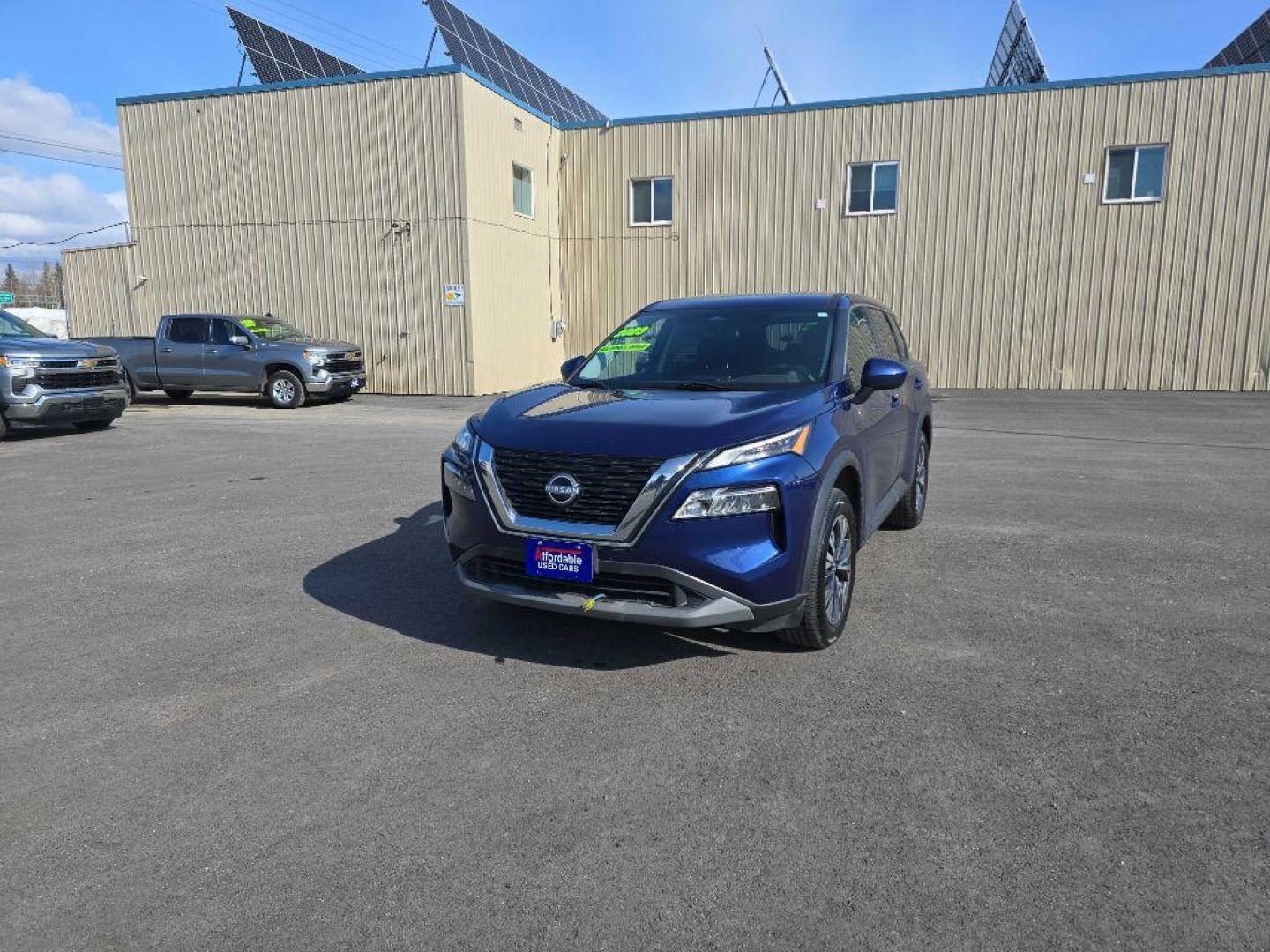 2023 BLUE NISSAN ROGUE SV (5N1BT3BBXPC) with an 1.5L engine, Continuously Variable transmission, located at 2525 S. Cushman, Fairbanks, AK, 99701, (907) 452-5707, 64.824036, -147.712311 - Photo#0
