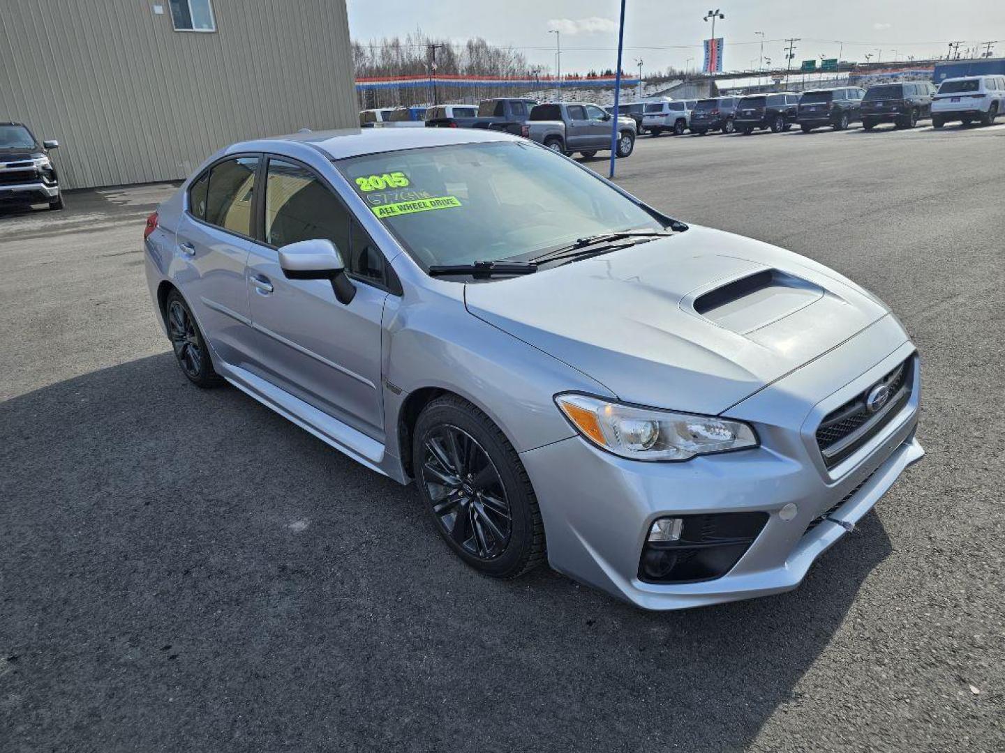 2015 SILVER SUBARU WRX (JF1VA1A62F9) with an 2.0L engine, Manual transmission, located at 2525 S. Cushman, Fairbanks, AK, 99701, (907) 452-5707, 64.824036, -147.712311 - Photo#0