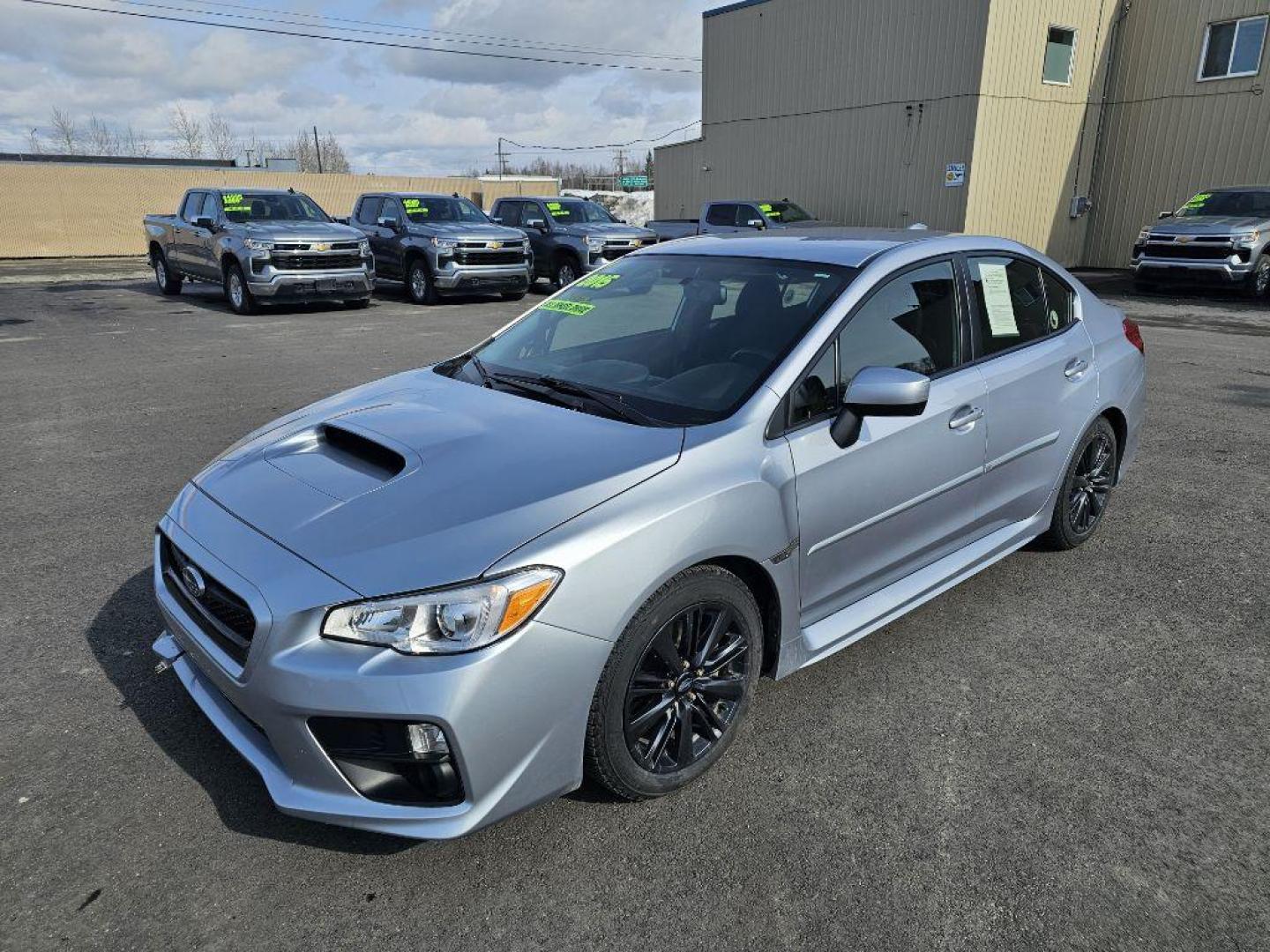 2015 SILVER SUBARU WRX (JF1VA1A62F9) with an 2.0L engine, Manual transmission, located at 2525 S. Cushman, Fairbanks, AK, 99701, (907) 452-5707, 64.824036, -147.712311 - Photo#1
