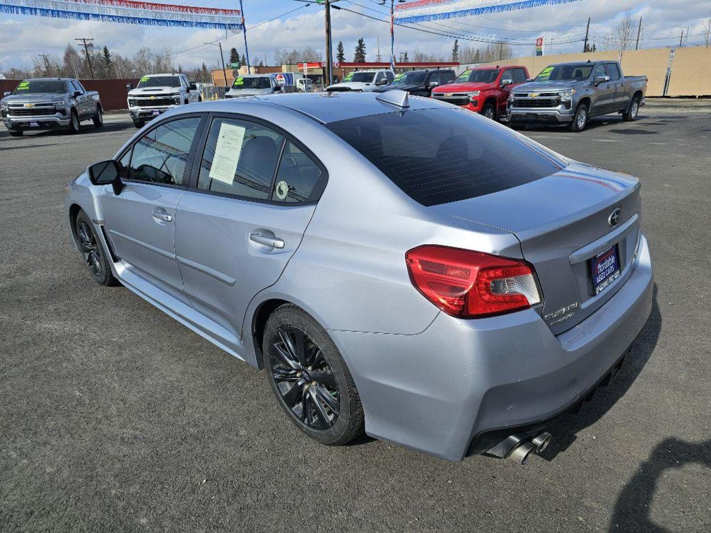 2015 SILVER SUBARU WRX (JF1VA1A62F9) with an 2.0L engine, Manual transmission, located at 2525 S. Cushman, Fairbanks, AK, 99701, (907) 452-5707, 64.824036, -147.712311 - Photo#3