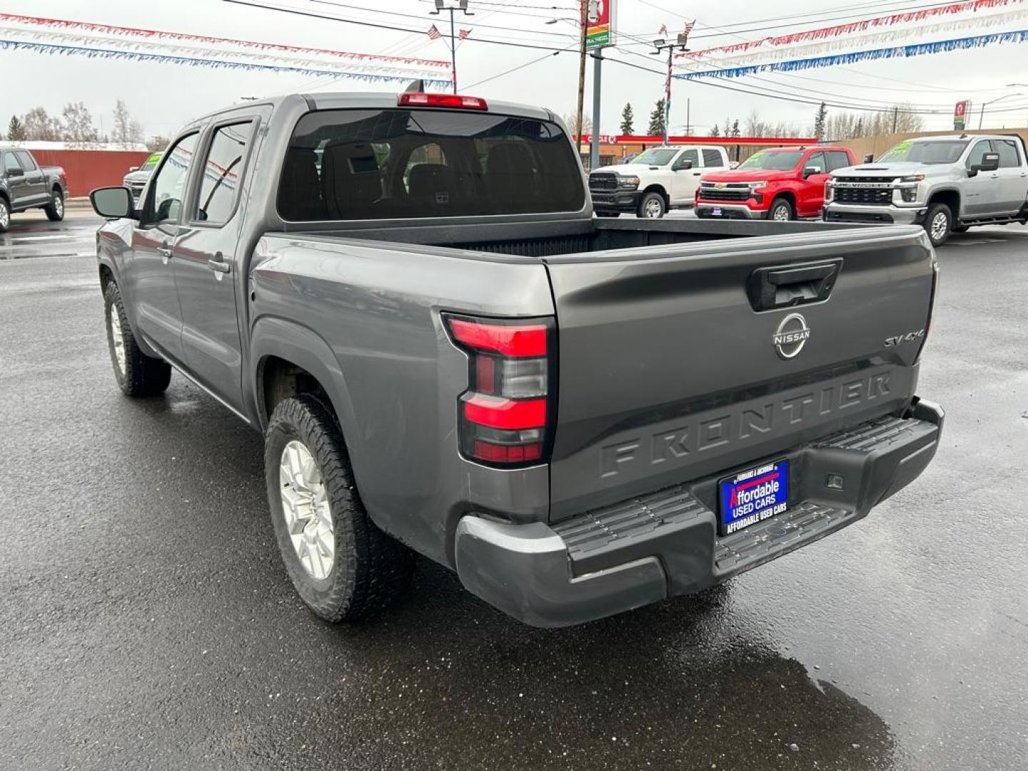 2023 GRAY NISSAN FRONTIER S (1N6ED1EK4PN) with an 3.8L engine, Automatic transmission, located at 2525 S. Cushman, Fairbanks, AK, 99701, (907) 452-5707, 64.824036, -147.712311 - Photo#3