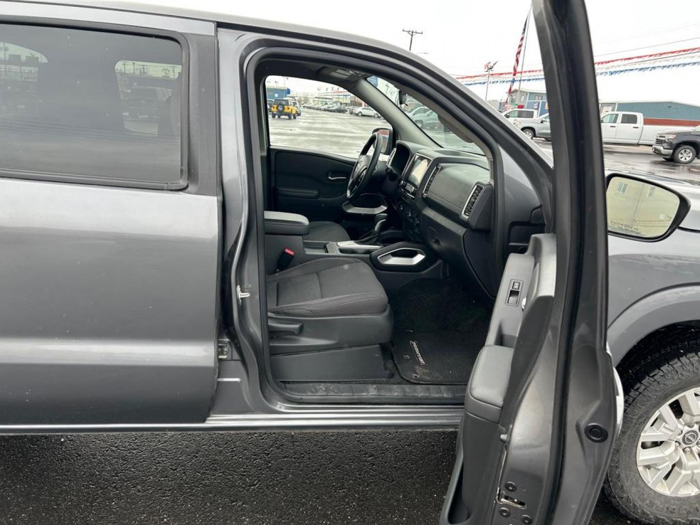 2023 GRAY NISSAN FRONTIER S (1N6ED1EK4PN) with an 3.8L engine, Automatic transmission, located at 2525 S. Cushman, Fairbanks, AK, 99701, (907) 452-5707, 64.824036, -147.712311 - Photo#4