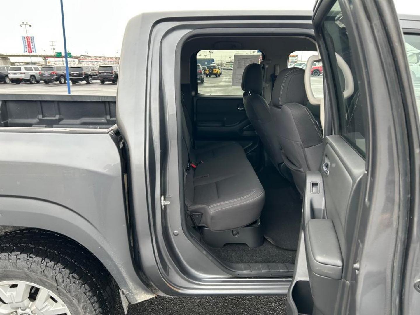 2023 GRAY NISSAN FRONTIER S (1N6ED1EK4PN) with an 3.8L engine, Automatic transmission, located at 2525 S. Cushman, Fairbanks, AK, 99701, (907) 452-5707, 64.824036, -147.712311 - Photo#5