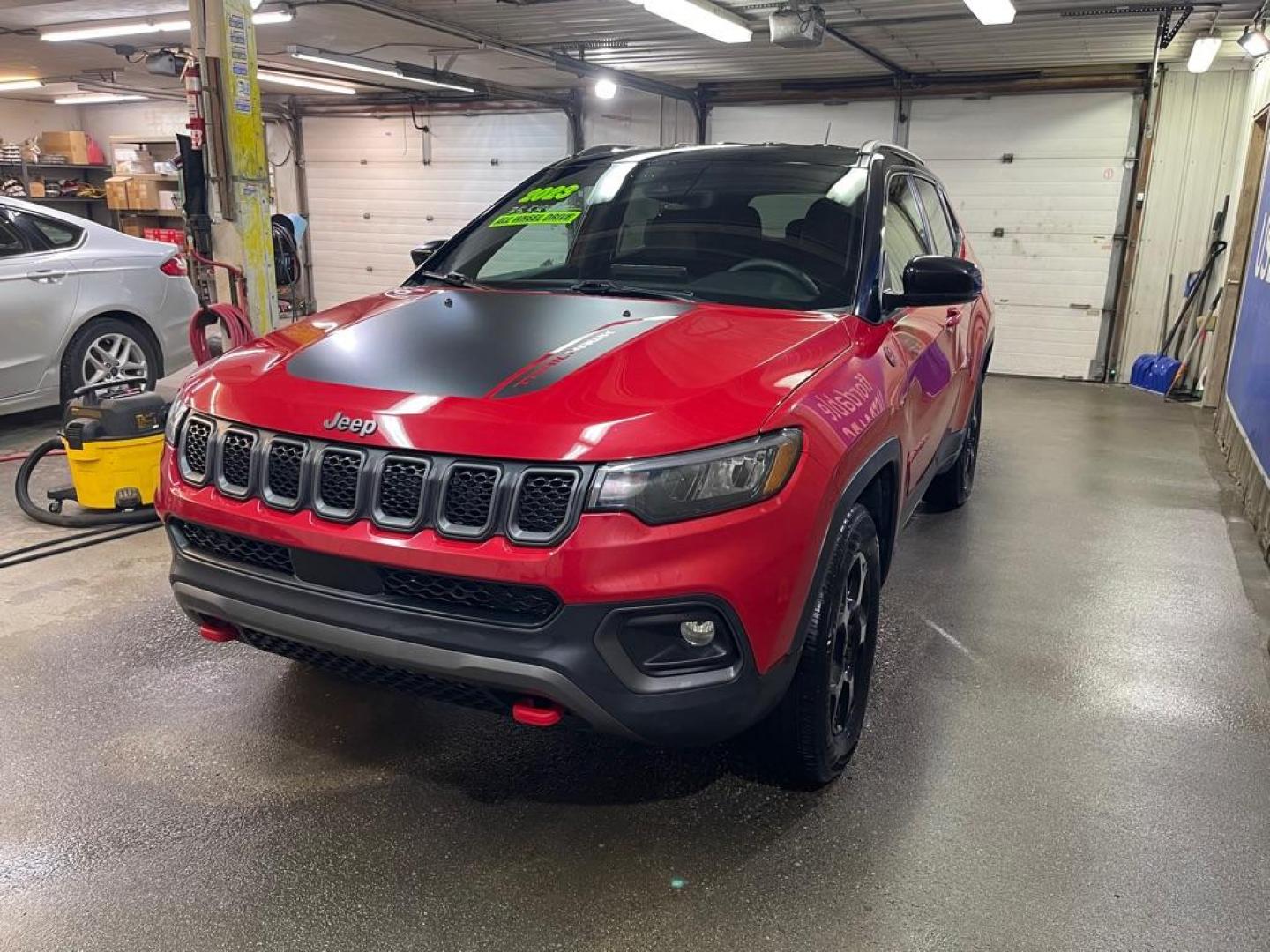 2023 RED JEEP COMPASS TRAILHAWK (3C4NJDDN2PT) with an 2.0L engine, Automatic transmission, located at 2525 S. Cushman, Fairbanks, AK, 99701, (907) 452-5707, 64.824036, -147.712311 - Photo#1