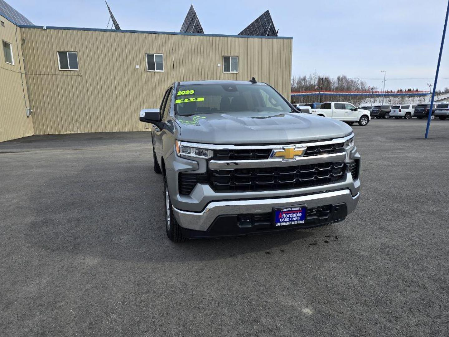 2023 SILVER CHEVROLET SILVERADO 1500 LT (1GCUDDED8PZ) with an 5.3L engine, Automatic transmission, located at 2525 S. Cushman, Fairbanks, AK, 99701, (907) 452-5707, 64.824036, -147.712311 - Photo#2