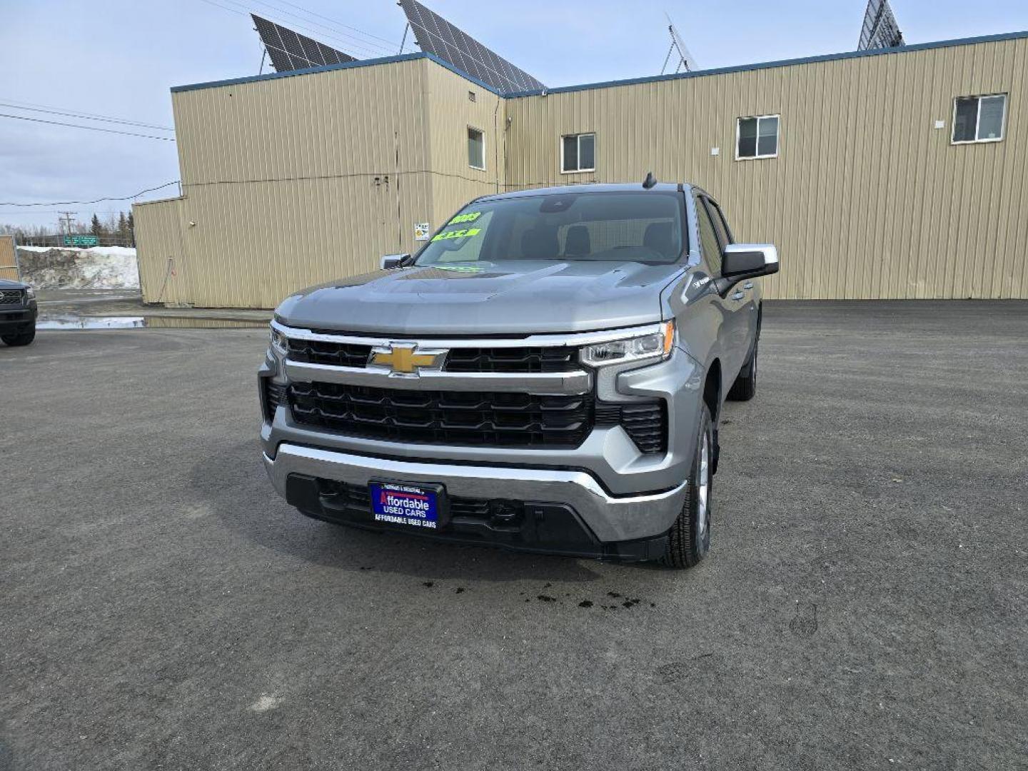 2023 SILVER CHEVROLET SILVERADO 1500 LT (1GCUDDED8PZ) with an 5.3L engine, Automatic transmission, located at 2525 S. Cushman, Fairbanks, AK, 99701, (907) 452-5707, 64.824036, -147.712311 - Photo#3