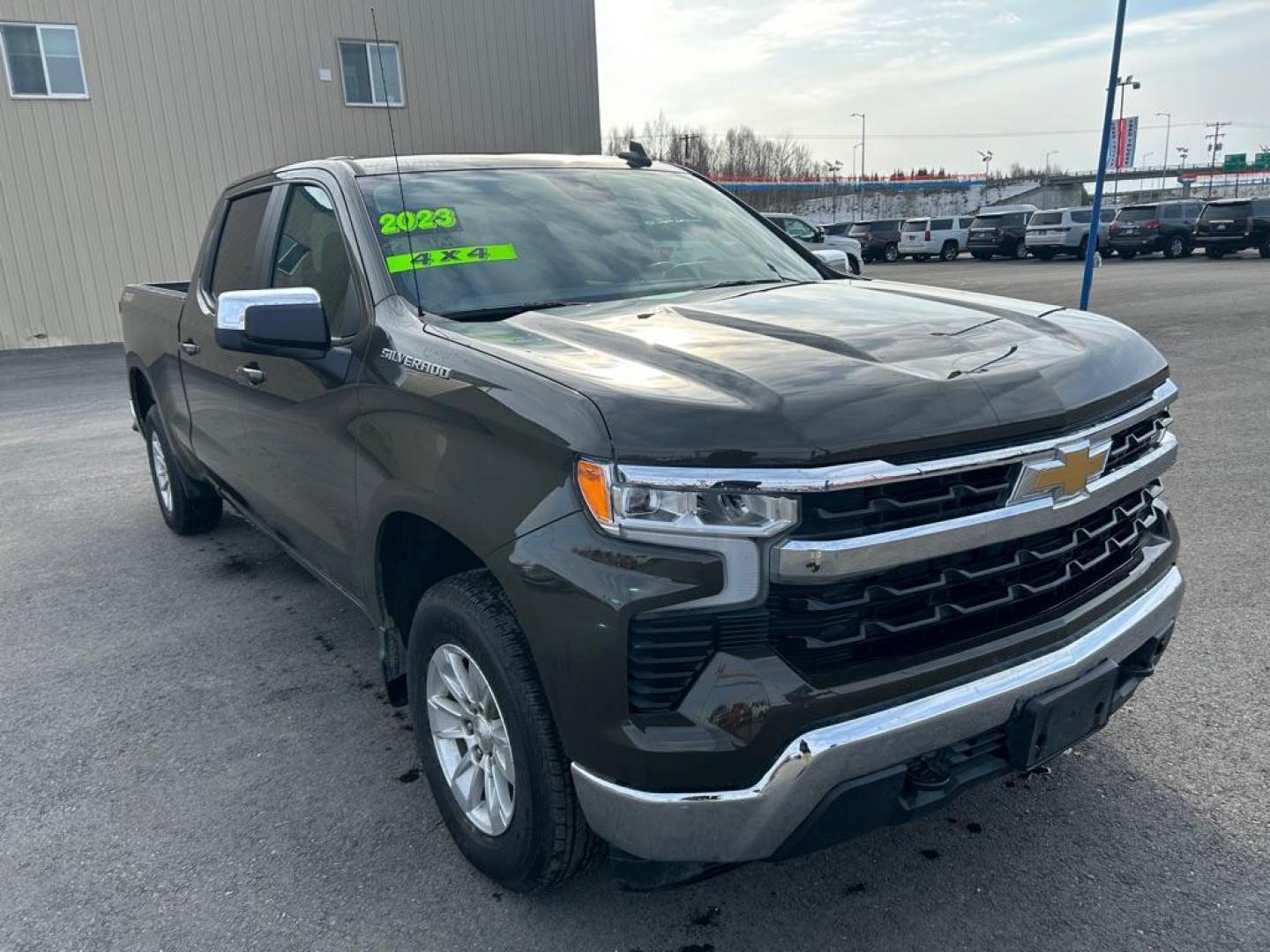 2023 BROWN CHEVROLET SILVERADO 1500 LT (1GCUDDEDXPZ) with an 5.3L engine, Automatic transmission, located at 2525 S. Cushman, Fairbanks, AK, 99701, (907) 452-5707, 64.824036, -147.712311 - Photo#1