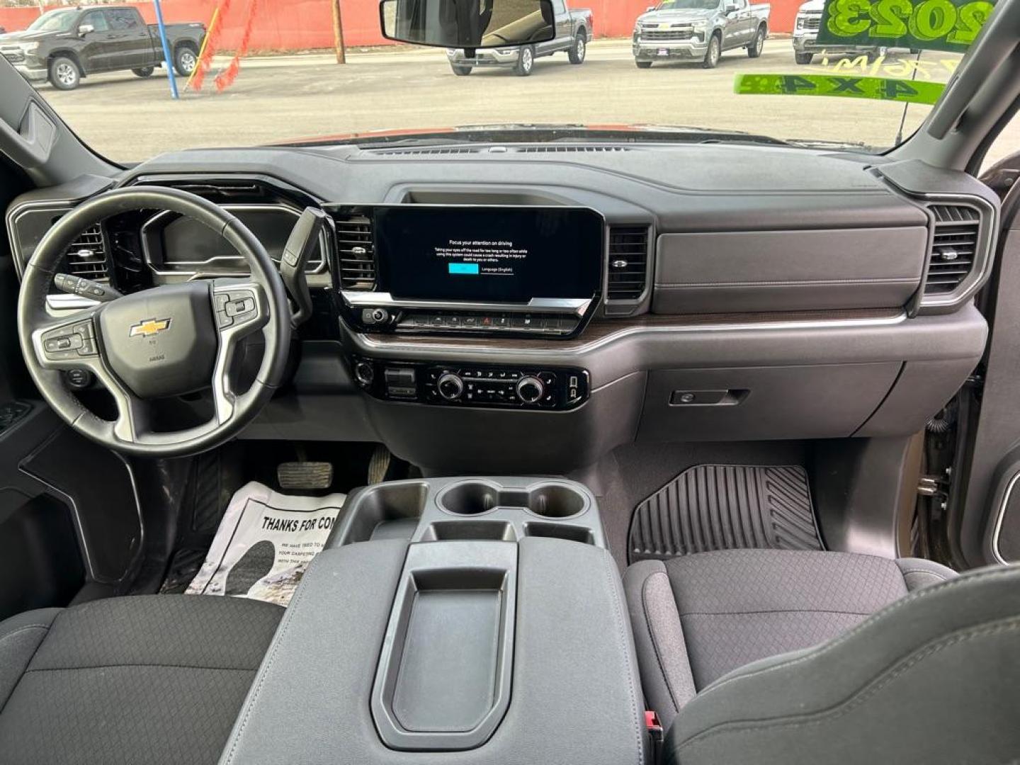 2023 BROWN CHEVROLET SILVERADO 1500 LT (1GCUDDEDXPZ) with an 5.3L engine, Automatic transmission, located at 2525 S. Cushman, Fairbanks, AK, 99701, (907) 452-5707, 64.824036, -147.712311 - Photo#6