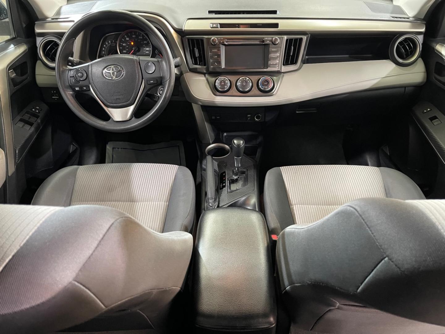 2015 WHITE TOYOTA RAV4 LE (2T3BFREV1FW) with an 2.5L engine, Automatic transmission, located at 2525 S. Cushman, Fairbanks, AK, 99701, (907) 452-5707, 64.824036, -147.712311- Photo#5