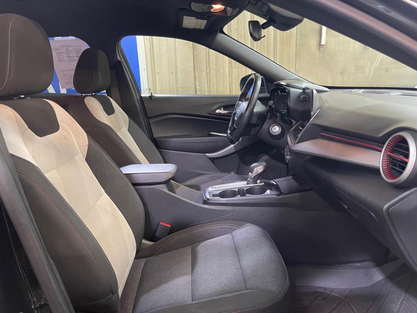 2024 BLACK CHEVROLET TRAX 1RS 1RS (KL77LGE25RC) with an 1.2L engine, Automatic transmission, located at 2525 S. Cushman, Fairbanks, AK, 99701, (907) 452-5707, 64.824036, -147.712311- Photo#3