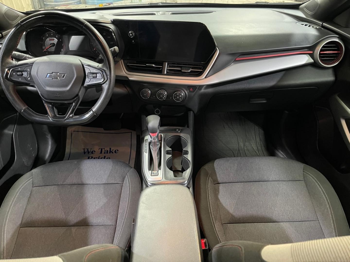 2024 BLACK CHEVROLET TRAX 1RS 1RS (KL77LGE25RC) with an 1.2L engine, Automatic transmission, located at 2525 S. Cushman, Fairbanks, AK, 99701, (907) 452-5707, 64.824036, -147.712311- Photo#5