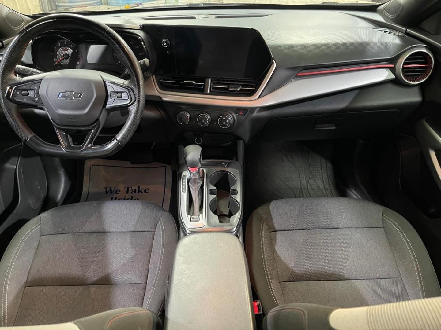 2024 BLACK CHEVROLET TRAX 1RS (KL77LGE25RC) with an 1.2L engine, Automatic transmission, located at 2525 S. Cushman, Fairbanks, AK, 99701, (907) 452-5707, 64.824036, -147.712311 - Photo#5