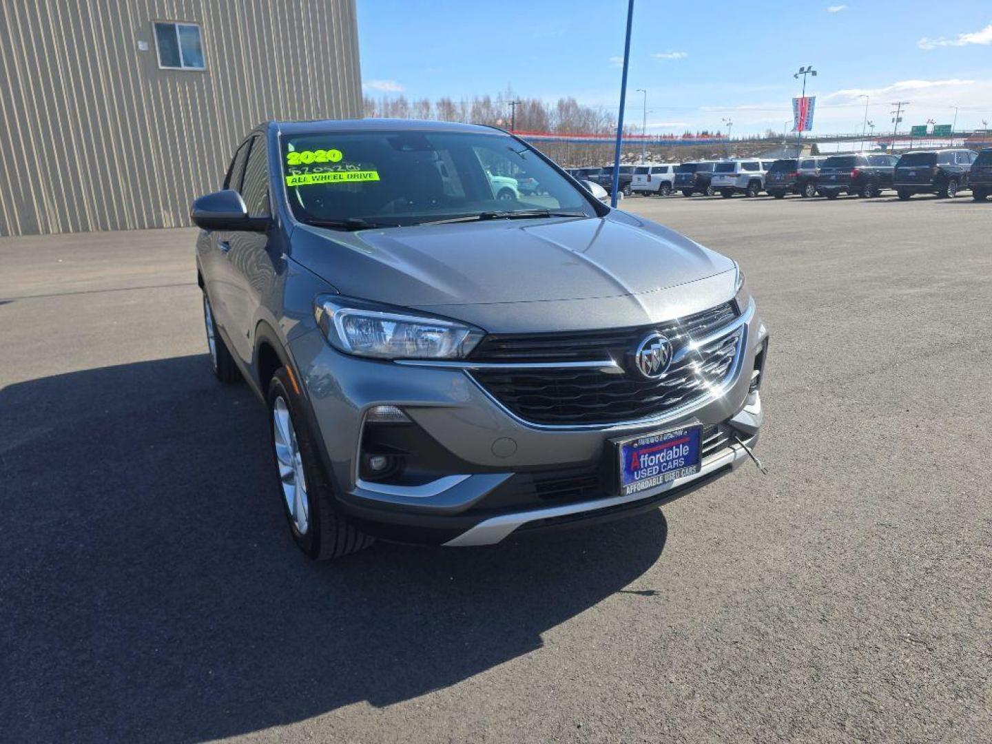 2020 SILVER BUICK ENCORE GX PREFERRED (KL4MMCSLXLB) with an 1.3L engine, Automatic transmission, located at 2525 S. Cushman, Fairbanks, AK, 99701, (907) 452-5707, 64.824036, -147.712311 - Photo#1