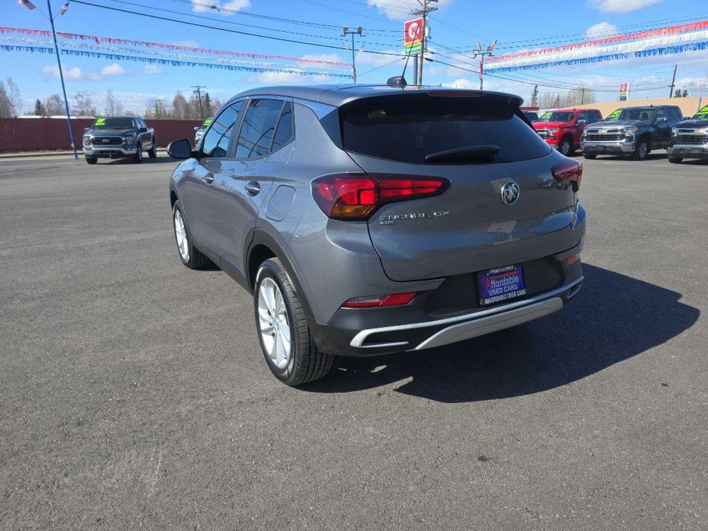 2020 SILVER BUICK ENCORE GX PREFERRED (KL4MMCSLXLB) with an 1.3L engine, Automatic transmission, located at 2525 S. Cushman, Fairbanks, AK, 99701, (907) 452-5707, 64.824036, -147.712311 - Photo#2