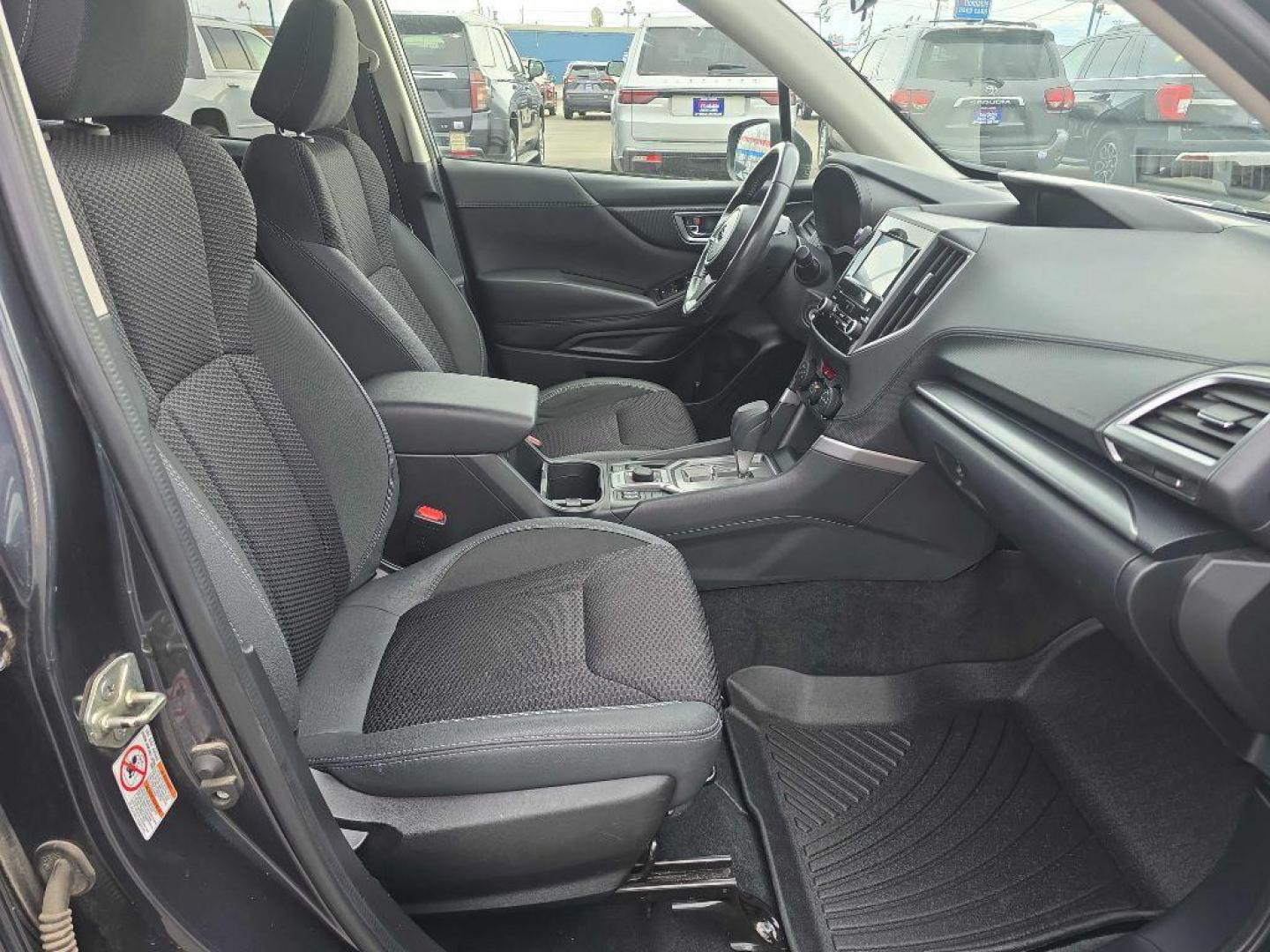 2019 GRAY SUBARU FORESTER PREMIUM (JF2SKAEC0KH) with an 2.5L engine, Continuously Variable transmission, located at 2525 S. Cushman, Fairbanks, AK, 99701, (907) 452-5707, 64.824036, -147.712311 - Photo#2