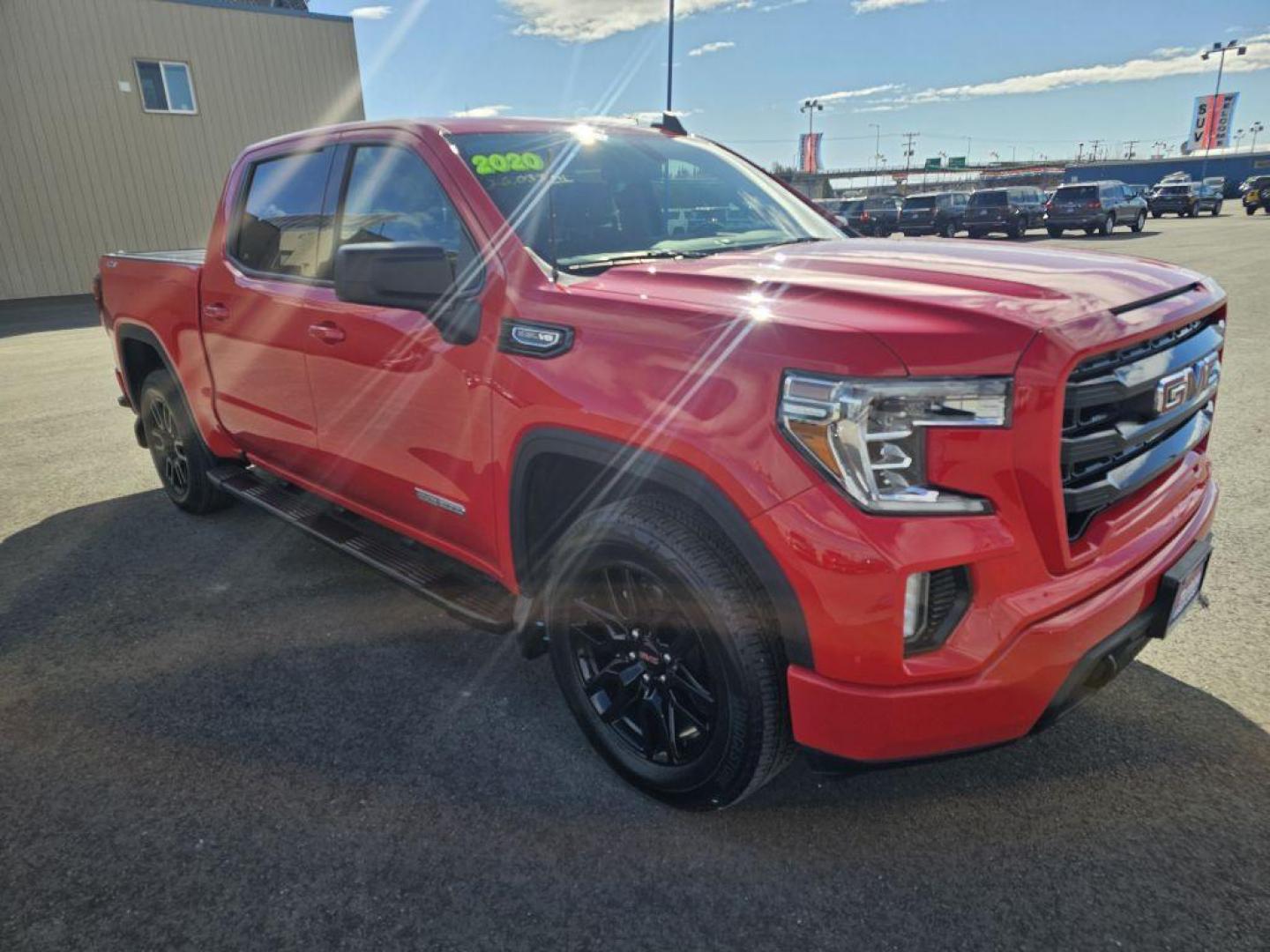 2020 RED GMC SIERRA 1500 ELEVATION (3GTU9CED5LG) with an 5.3L engine, Automatic transmission, located at 2525 S. Cushman, Fairbanks, AK, 99701, (907) 452-5707, 64.824036, -147.712311 - Photo#0