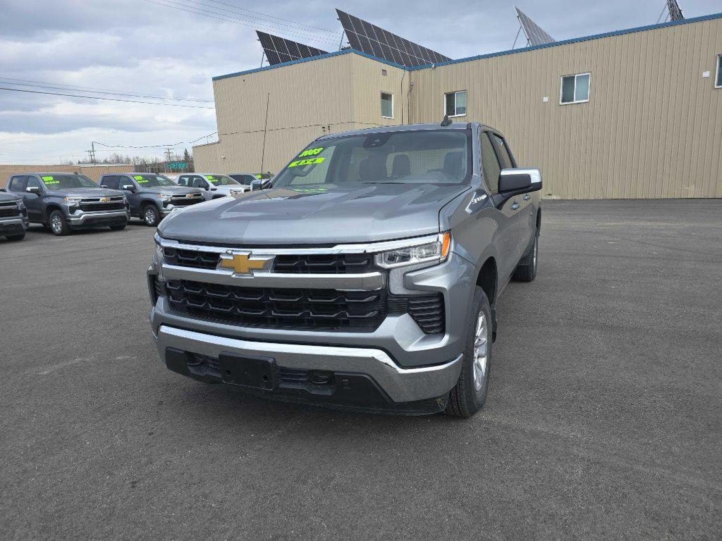 2023 SILVER CHEVROLET SILVERADO 1500 LT (1GCUDDED8PZ) with an 5.3L engine, Automatic transmission, located at 2525 S. Cushman, Fairbanks, AK, 99701, (907) 452-5707, 64.824036, -147.712311 - Photo#3