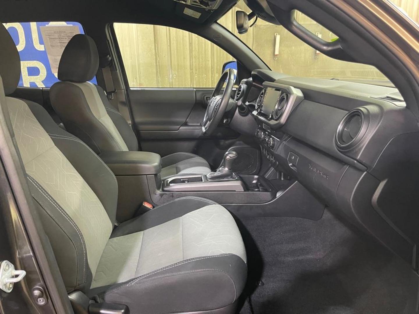 2021 GRAY TOYOTA TACOMA DOUBLE CAB (3TMCZ5AN3MM) with an 3.5L engine, Automatic transmission, located at 2525 S. Cushman, Fairbanks, AK, 99701, (907) 452-5707, 64.824036, -147.712311 - Photo#3