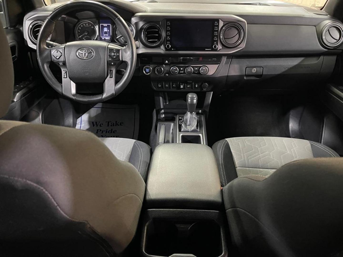 2021 GRAY TOYOTA TACOMA DOUBLE CAB (3TMCZ5AN3MM) with an 3.5L engine, Automatic transmission, located at 2525 S. Cushman, Fairbanks, AK, 99701, (907) 452-5707, 64.824036, -147.712311 - Photo#5