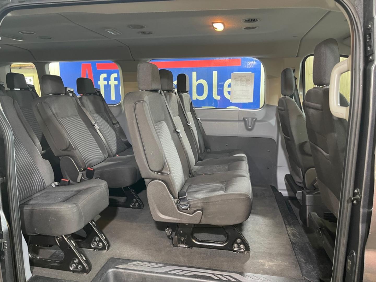 2018 GRAY FORD TRANSIT T-350 (1FBZX2YG4JK) with an 3.5L engine, Automatic transmission, located at 2525 S. Cushman, Fairbanks, AK, 99701, (907) 452-5707, 64.824036, -147.712311- Photo#4