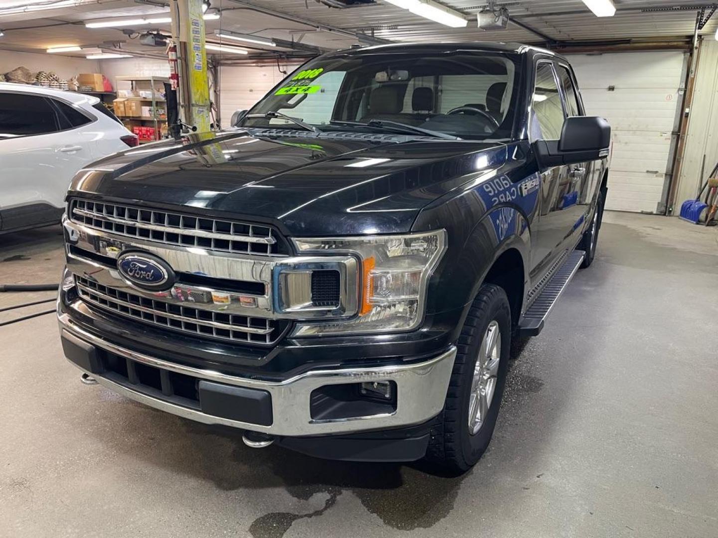 2018 BLACK FORD F150 SUPER CAB (1FTEX1EP7JK) with an 2.7L engine, Automatic transmission, located at 2525 S. Cushman, Fairbanks, AK, 99701, (907) 452-5707, 64.824036, -147.712311 - Photo#1