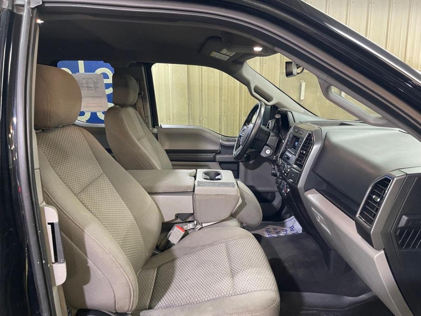 2018 BLACK FORD F150 SUPER CAB (1FTEX1EP7JK) with an 2.7L engine, Automatic transmission, located at 2525 S. Cushman, Fairbanks, AK, 99701, (907) 452-5707, 64.824036, -147.712311 - Photo#3