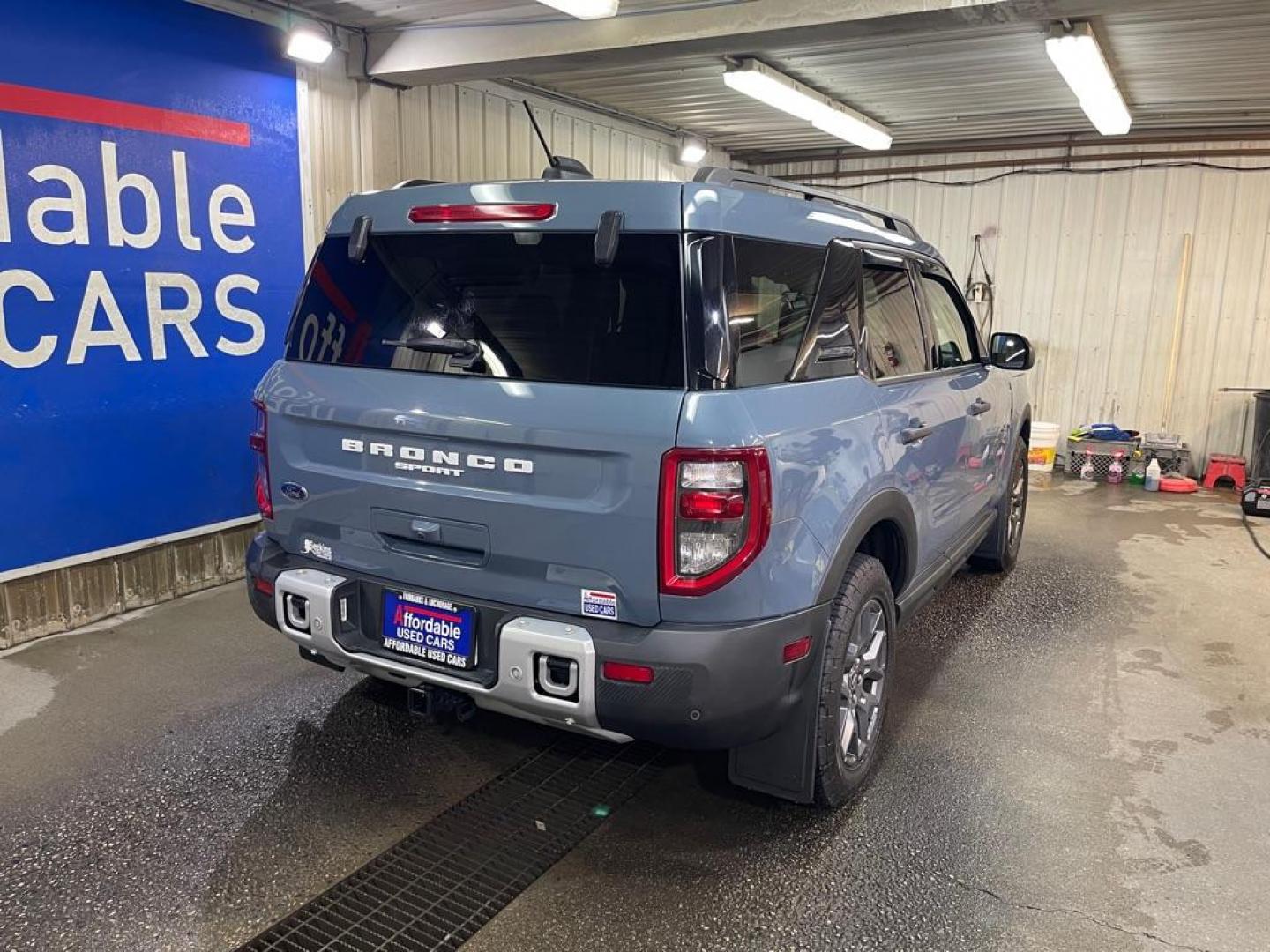 2025 BLUE FORD BRONCO SPORT BIG BEND (3FMCR9BN8SR) with an 1.5L engine, Automatic transmission, located at 2525 S. Cushman, Fairbanks, AK, 99701, (907) 452-5707, 64.824036, -147.712311 - Photo#2