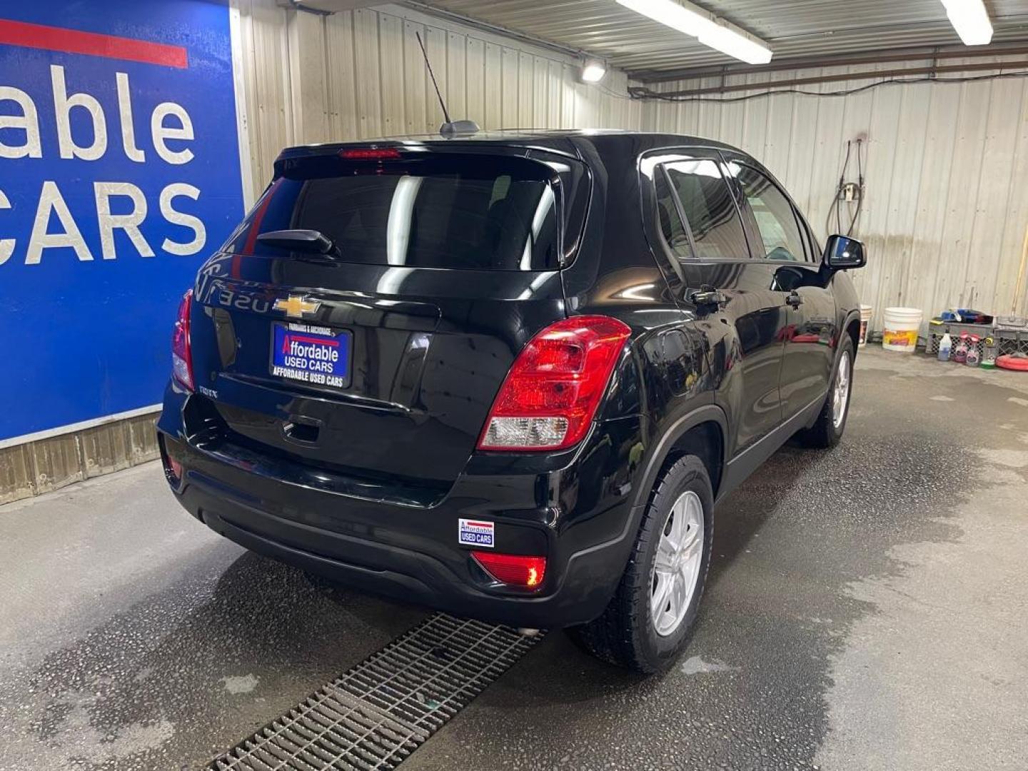 2019 BLACK CHEVROLET TRAX LS (3GNCJKSB8KL) with an 1.4L engine, Automatic transmission, located at 2525 S. Cushman, Fairbanks, AK, 99701, (907) 452-5707, 64.824036, -147.712311 - Photo#2