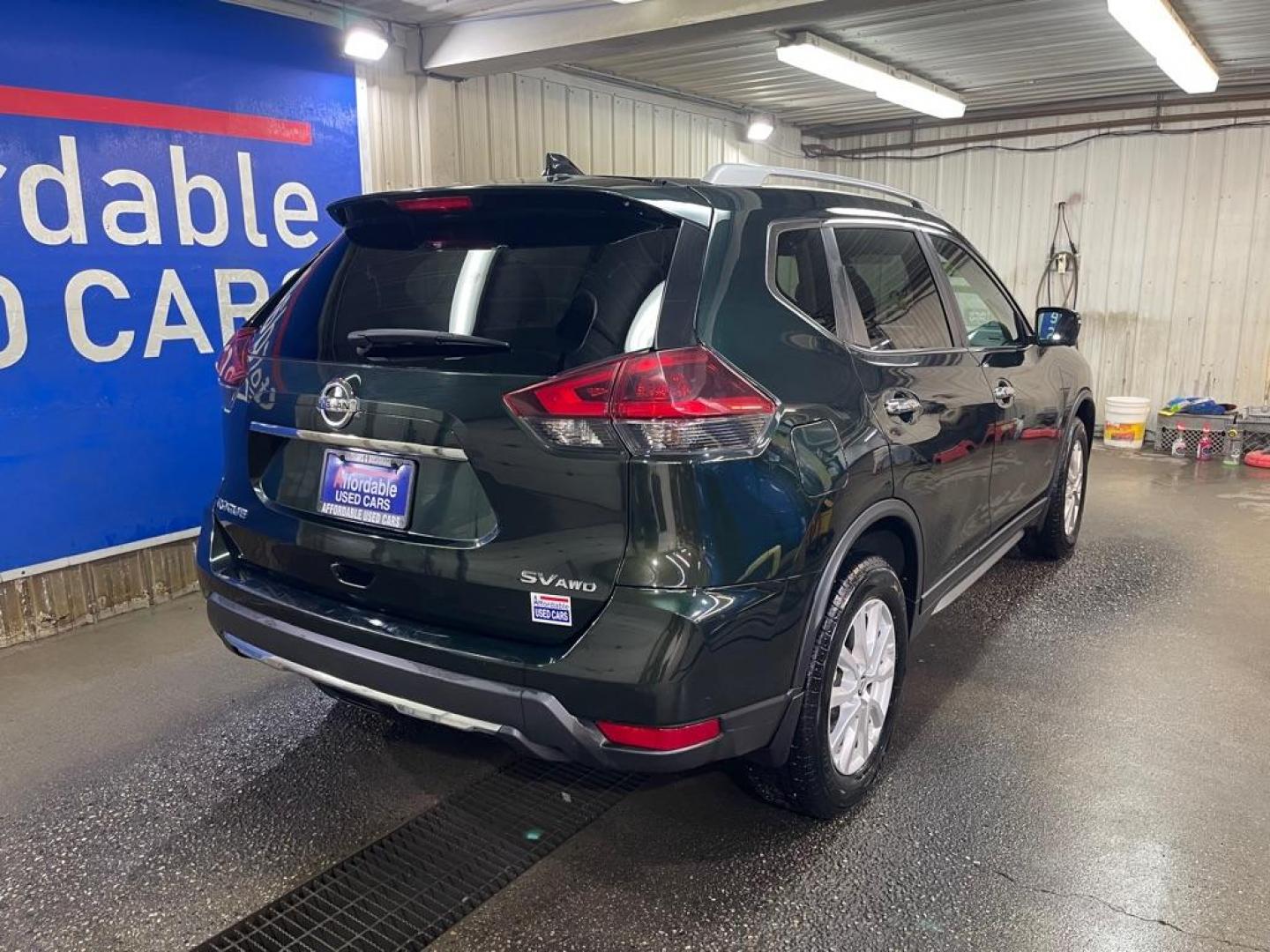 2018 BLACK NISSAN ROGUE S (5N1AT2MV5JC) with an 2.5L engine, Continuously Variable transmission, located at 2525 S. Cushman, Fairbanks, AK, 99701, (907) 452-5707, 64.824036, -147.712311 - Photo#2