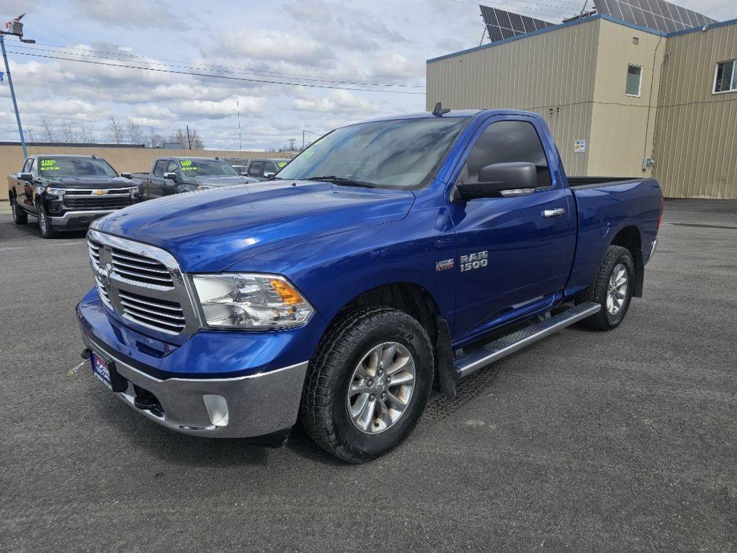 2016 BLUE RAM 1500 SLT (3C6JR7BT1GG) with an 5.7L engine, Automatic transmission, located at 2525 S. Cushman, Fairbanks, AK, 99701, (907) 452-5707, 64.824036, -147.712311 - Photo#1