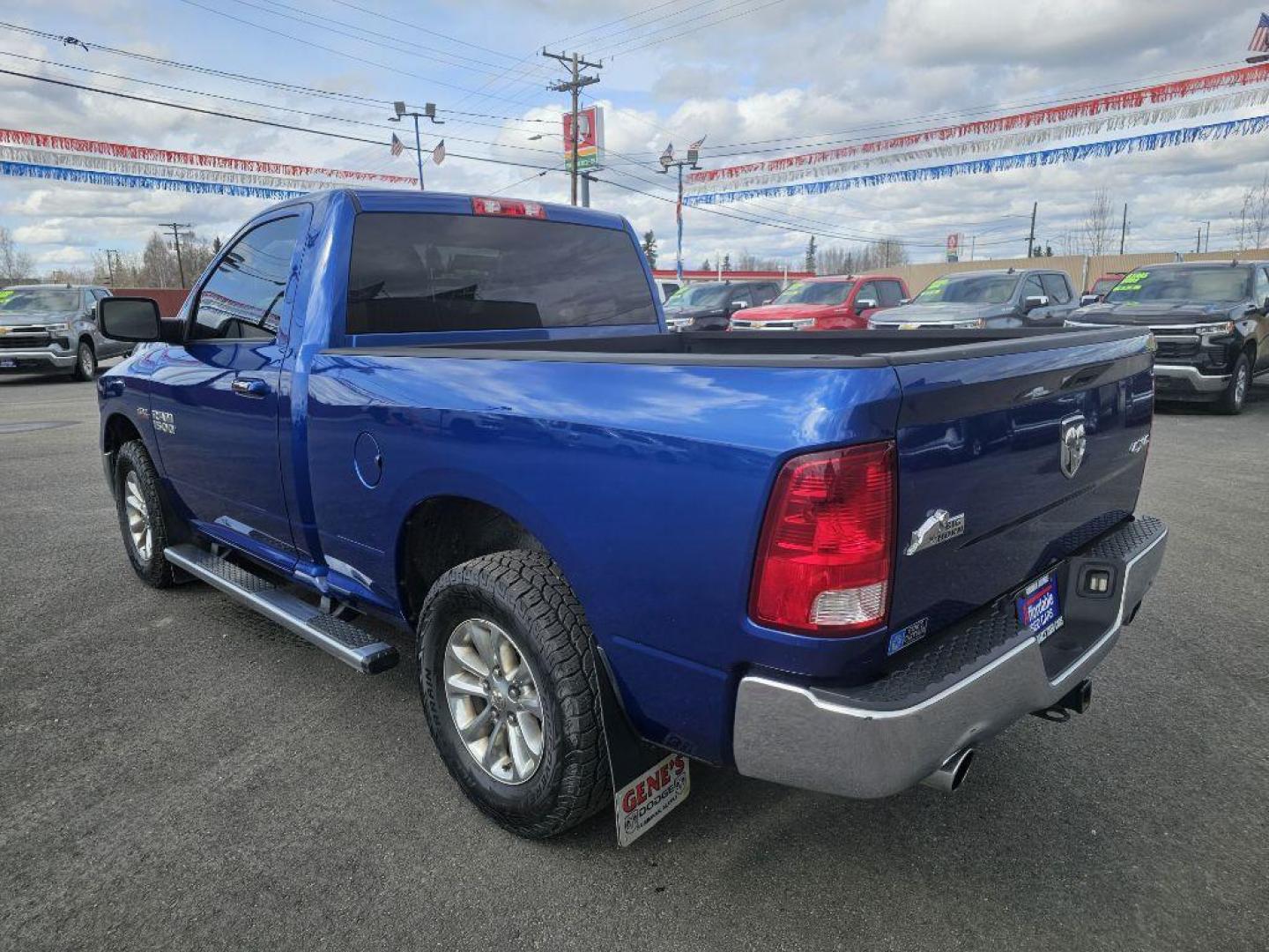 2016 BLUE RAM 1500 SLT (3C6JR7BT1GG) with an 5.7L engine, Automatic transmission, located at 2525 S. Cushman, Fairbanks, AK, 99701, (907) 452-5707, 64.824036, -147.712311 - Photo#2