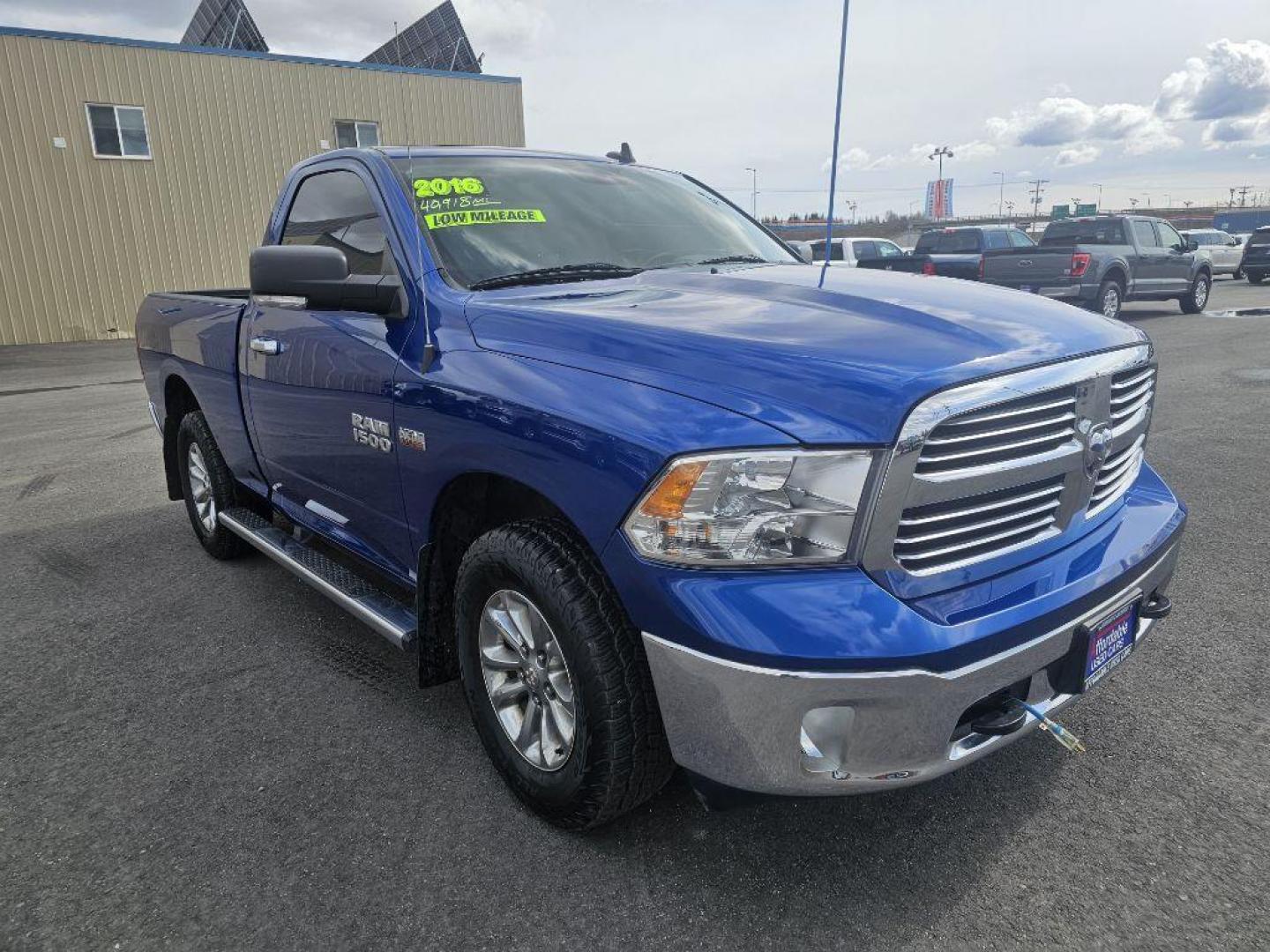 2016 BLUE RAM 1500 SLT (3C6JR7BT1GG) with an 5.7L engine, Automatic transmission, located at 2525 S. Cushman, Fairbanks, AK, 99701, (907) 452-5707, 64.824036, -147.712311 - Photo#3