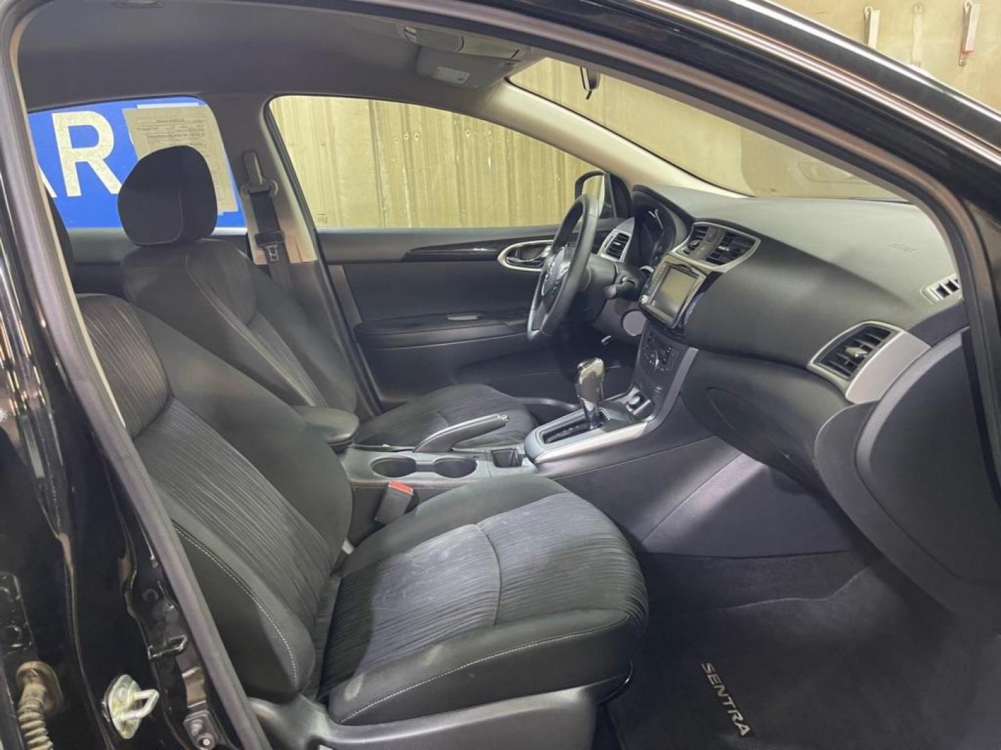 2019 BLACK NISSAN SENTRA SV (3N1AB7AP4KY) with an 1.8L engine, Continuously Variable transmission, located at 2525 S. Cushman, Fairbanks, AK, 99701, (907) 452-5707, 64.824036, -147.712311 - Photo#3