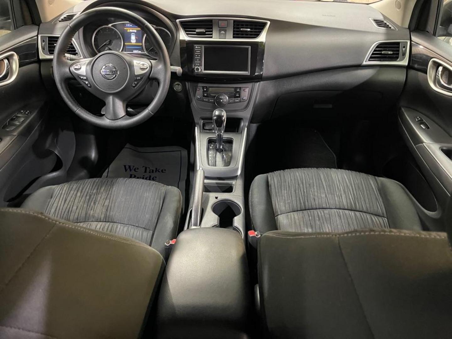 2019 BLACK NISSAN SENTRA SV (3N1AB7AP4KY) with an 1.8L engine, Continuously Variable transmission, located at 2525 S. Cushman, Fairbanks, AK, 99701, (907) 452-5707, 64.824036, -147.712311 - Photo#5