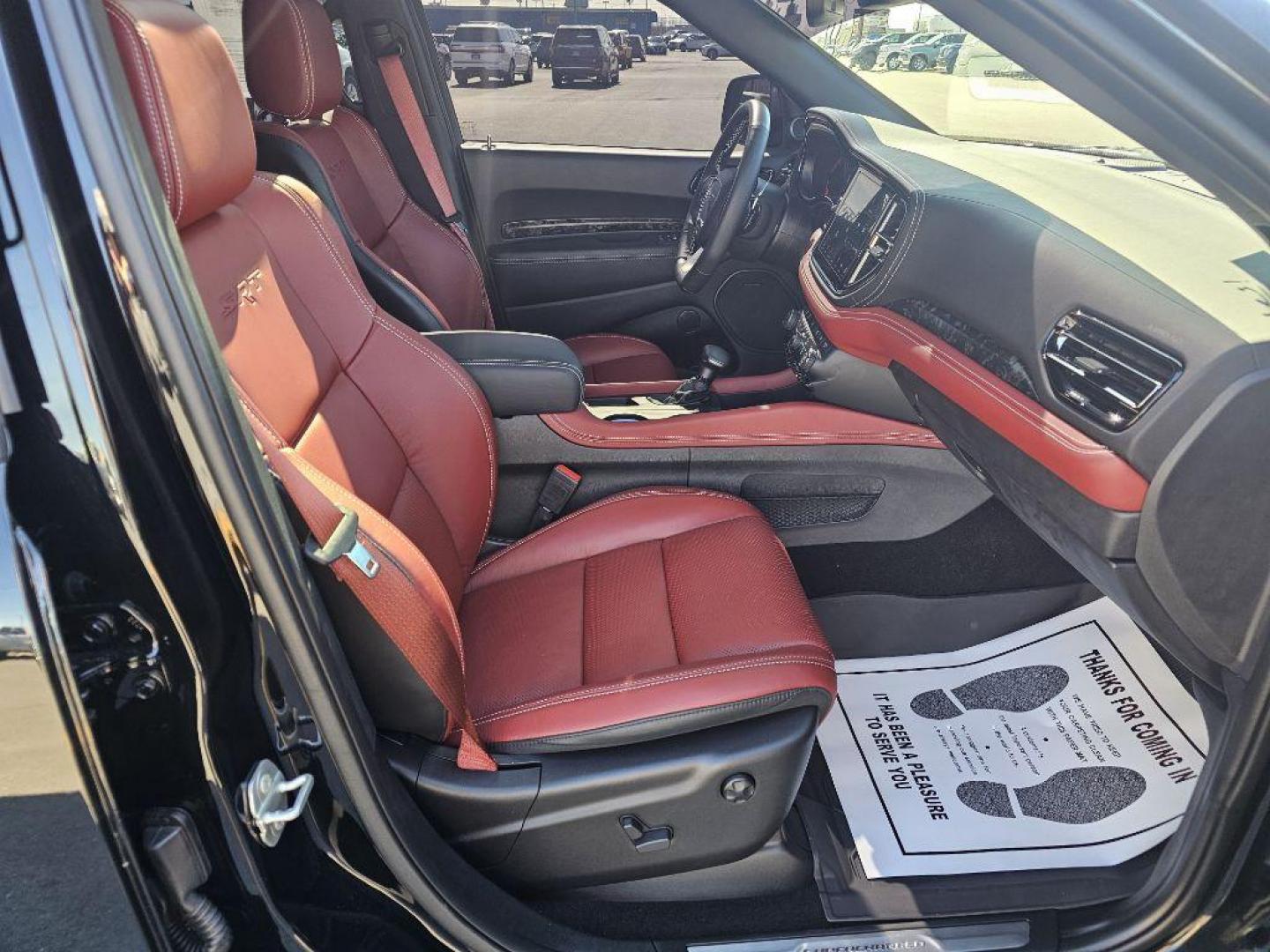 2023 BLACK DODGE DURANGO SRT HELLCAT (1C4SDJH9XPC) with an 6.2L engine, Automatic transmission, located at 2525 S. Cushman, Fairbanks, AK, 99701, (907) 452-5707, 64.824036, -147.712311 - Photo#2