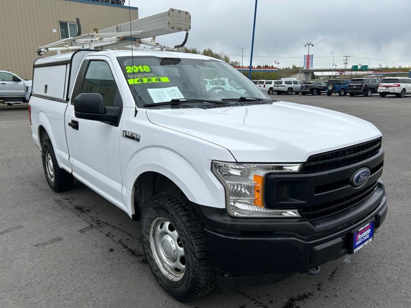 2018 WHITE FORD F150 (1FTMF1EBXJK) with an 3.3L engine, Automatic transmission, located at 2525 S. Cushman, Fairbanks, AK, 99701, (907) 452-5707, 64.824036, -147.712311 - Photo#1