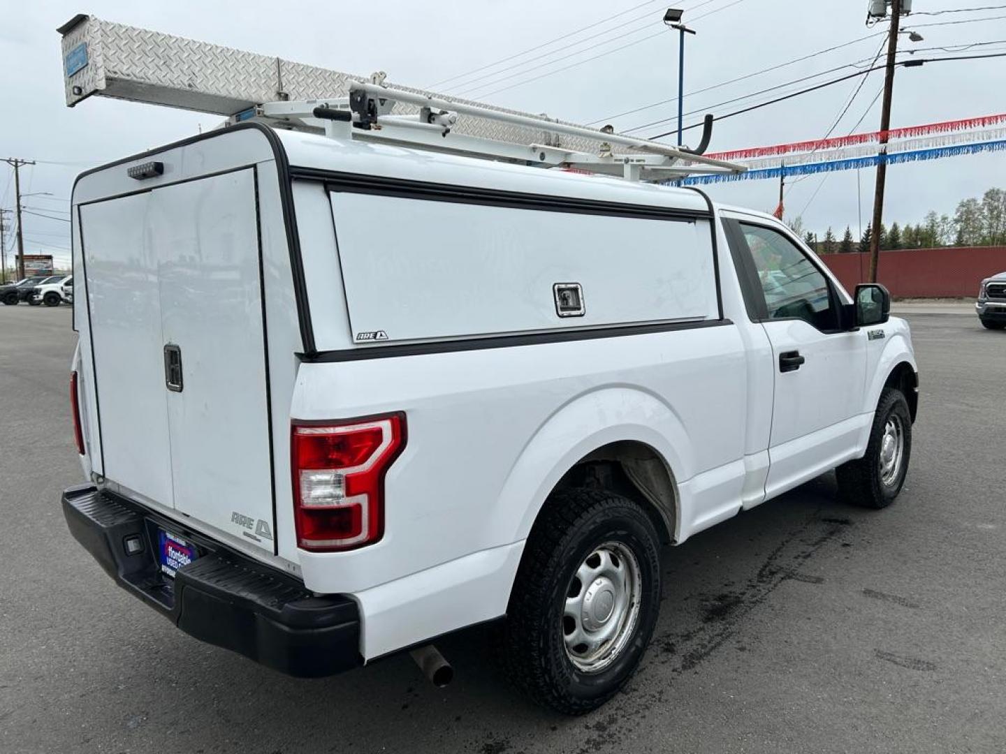 2018 WHITE FORD F150 (1FTMF1EBXJK) with an 3.3L engine, Automatic transmission, located at 2525 S. Cushman, Fairbanks, AK, 99701, (907) 452-5707, 64.824036, -147.712311 - Photo#2