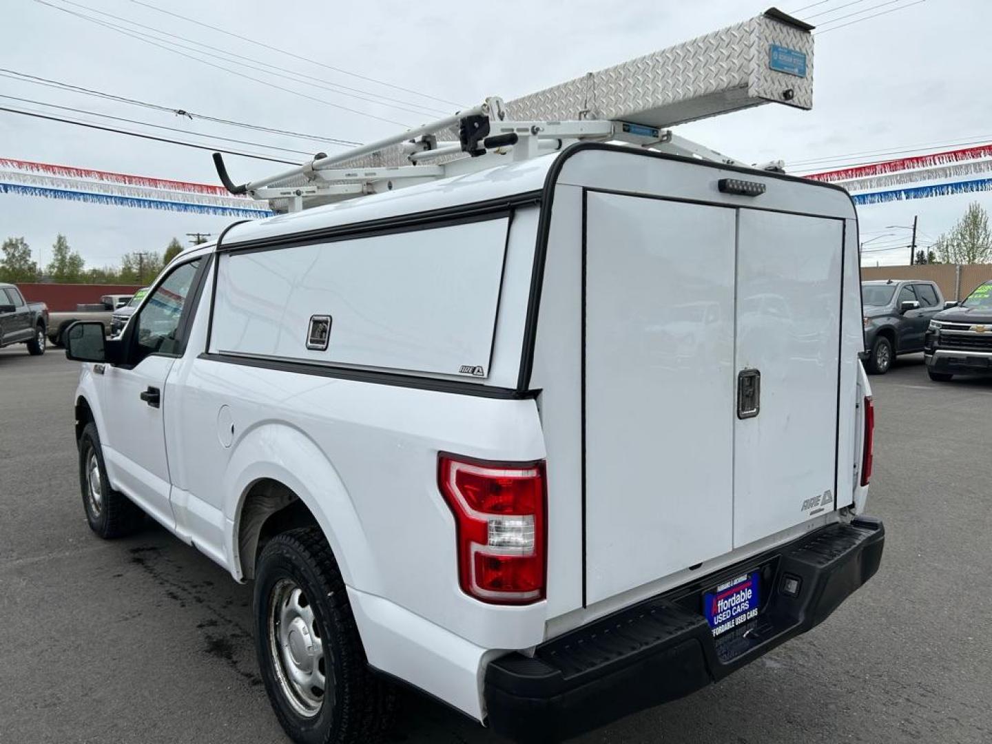 2018 WHITE FORD F150 (1FTMF1EBXJK) with an 3.3L engine, Automatic transmission, located at 2525 S. Cushman, Fairbanks, AK, 99701, (907) 452-5707, 64.824036, -147.712311 - Photo#3