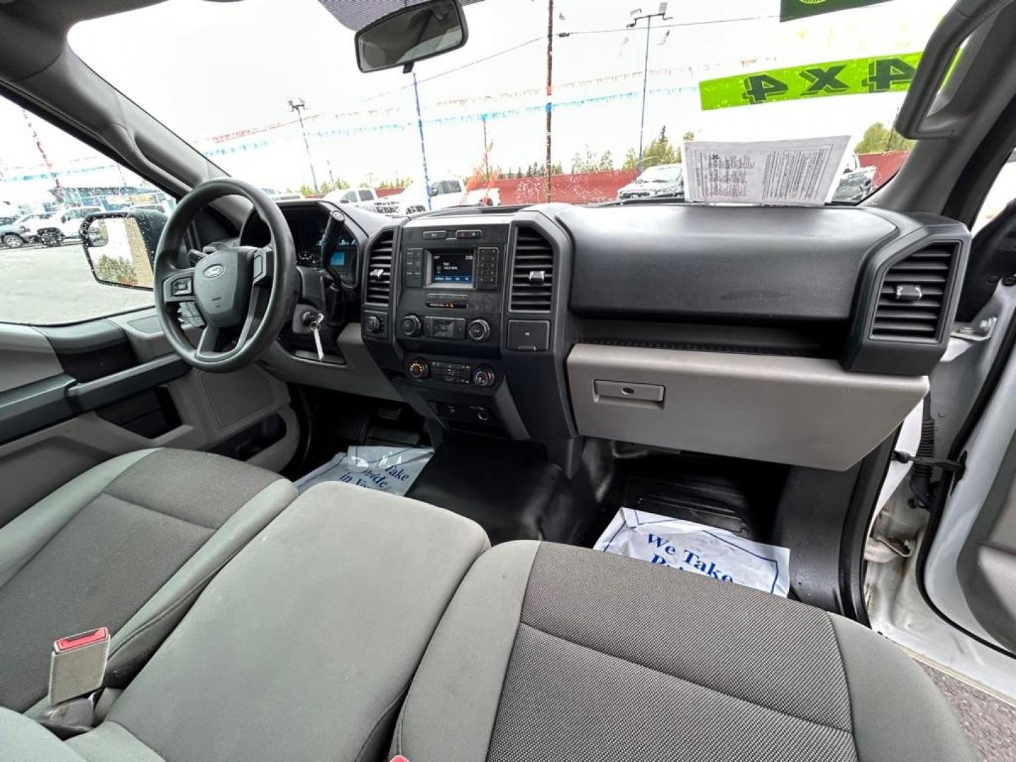 2018 WHITE FORD F150 (1FTMF1EBXJK) with an 3.3L engine, Automatic transmission, located at 2525 S. Cushman, Fairbanks, AK, 99701, (907) 452-5707, 64.824036, -147.712311 - Photo#5