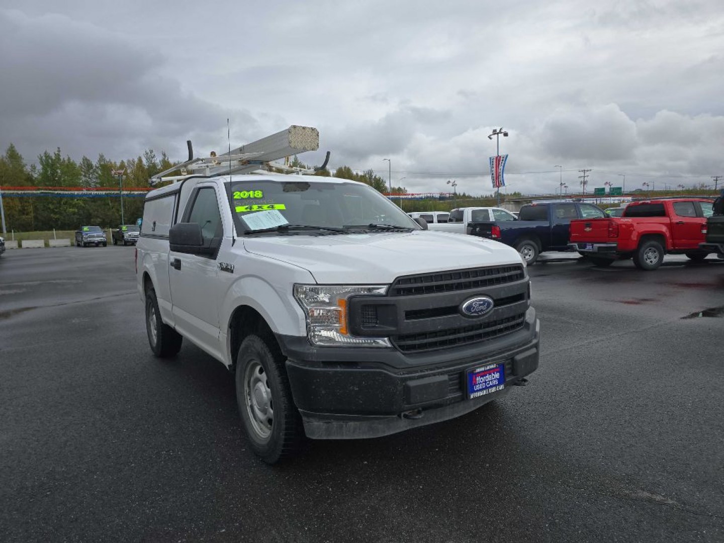 2018 WHITE FORD F150 (1FTMF1EBXJK) with an 3.3L engine, Automatic transmission, located at 2525 S. Cushman, Fairbanks, AK, 99701, (907) 452-5707, 64.824036, -147.712311- Photo#0
