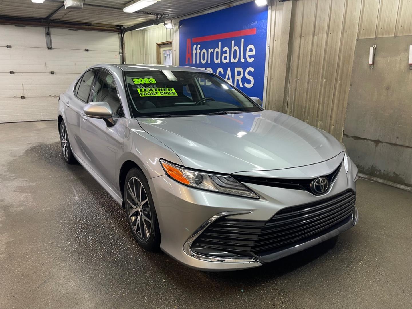 2023 SILVER TOYOTA CAMRY XLE XLE (4T1F11AK0PU) with an 2.5L engine, Automatic transmission, located at 2525 S. Cushman, Fairbanks, AK, 99701, (907) 452-5707, 64.824036, -147.712311- Photo#0