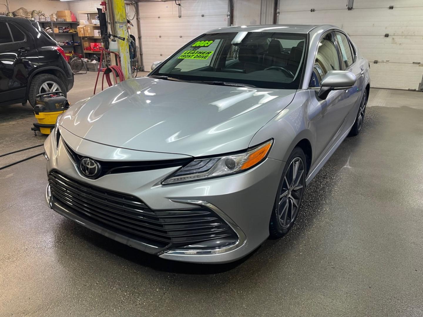 2023 SILVER TOYOTA CAMRY XLE XLE (4T1F11AK0PU) with an 2.5L engine, Automatic transmission, located at 2525 S. Cushman, Fairbanks, AK, 99701, (907) 452-5707, 64.824036, -147.712311- Photo#1