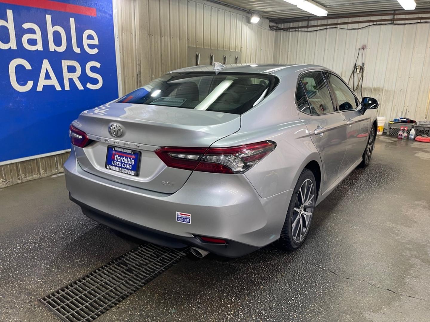 2023 SILVER TOYOTA CAMRY XLE XLE (4T1F11AK0PU) with an 2.5L engine, Automatic transmission, located at 2525 S. Cushman, Fairbanks, AK, 99701, (907) 452-5707, 64.824036, -147.712311- Photo#2