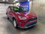 2021 RED TOYOTA RAV4 XLE XLE (4T3RWRFV7MU) with an 2.5L engine, Continuously Variable transmission, located at 2525 S. Cushman, Fairbanks, AK, 99701, (907) 452-5707, 64.824036, -147.712311 - Photo#0