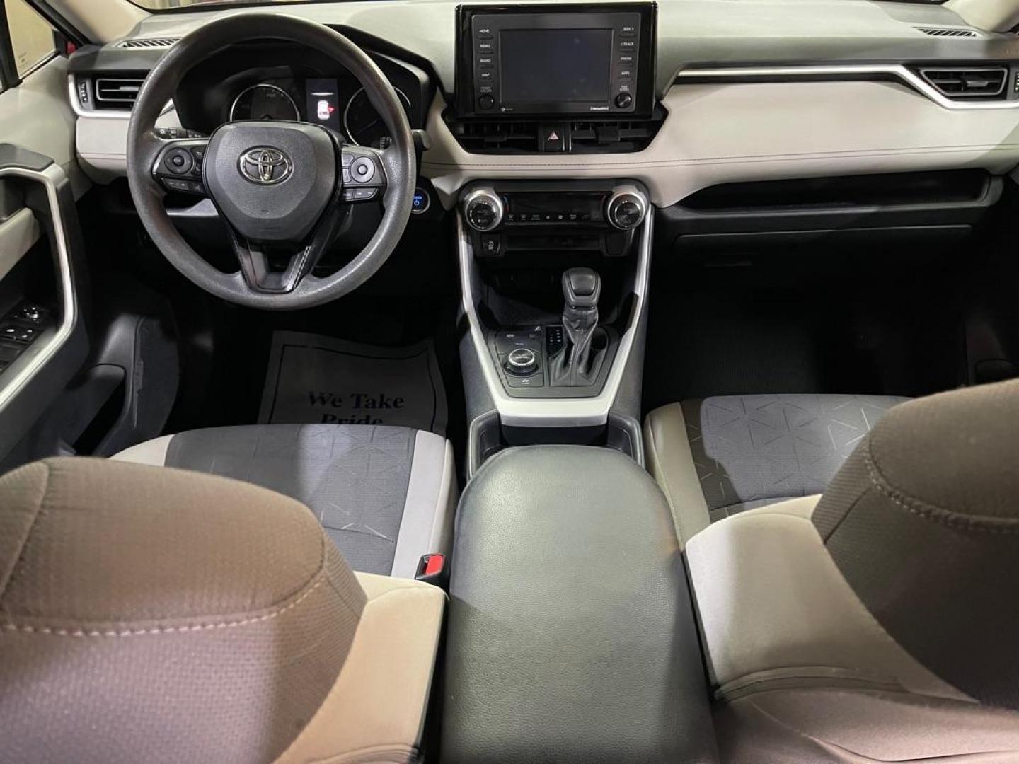 2021 RED TOYOTA RAV4 XLE XLE (4T3RWRFV7MU) with an 2.5L engine, Continuously Variable transmission, located at 2525 S. Cushman, Fairbanks, AK, 99701, (907) 452-5707, 64.824036, -147.712311 - Photo#5